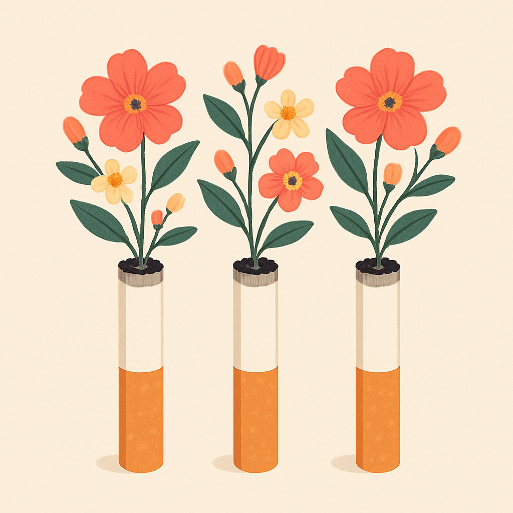blooming cigarettes